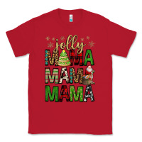 Red jolly mama mama mama Classic Tee - FaDigitalArtStudio