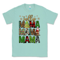 Seafoam jolly mama mama mama Classic Tee - FaDigitalArtStudio