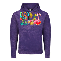 Cloud Purple float drink tan repeat Vintage Hoodie - RanaPortraitStore