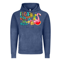 Vintage Denim float drink tan repeat Vintage Hoodie - RanaPortraitStore