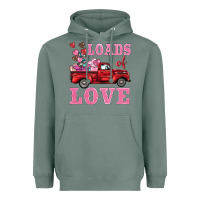 Sage loads of love truck Heavyweight Hoodie - BarkalooDesign