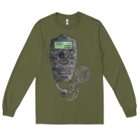 Army Green baseball counter and stopwatch fa element Long Sleeve Tee - FaDigitalArtStudio