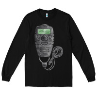 Black baseball counter and stopwatch fa element Long Sleeve Tee - FaDigitalArtStudio