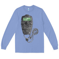 Colony Blue baseball counter and stopwatch fa element Long Sleeve Tee - FaDigitalArtStudio