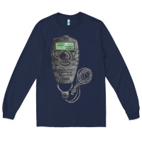 Navy baseball counter and stopwatch fa element Long Sleeve Tee - FaDigitalArtStudio