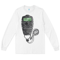 White baseball counter and stopwatch fa element Long Sleeve Tee - FaDigitalArtStudio