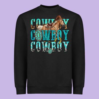 Heavyweight Sweatshirt cowboy cowboy cowboy