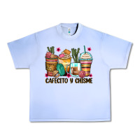 Grape Ice cafecito y chisme coffee cups Urban Heavy Tee - Zillion Design Studio
