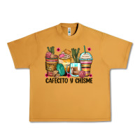 Peanut Butter cafecito y chisme coffee cups Urban Heavy Tee - Zillion Design Studio