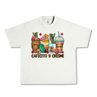 Pistachio cafecito y chisme coffee cups Urban Heavy Tee - Zillion Design Studio