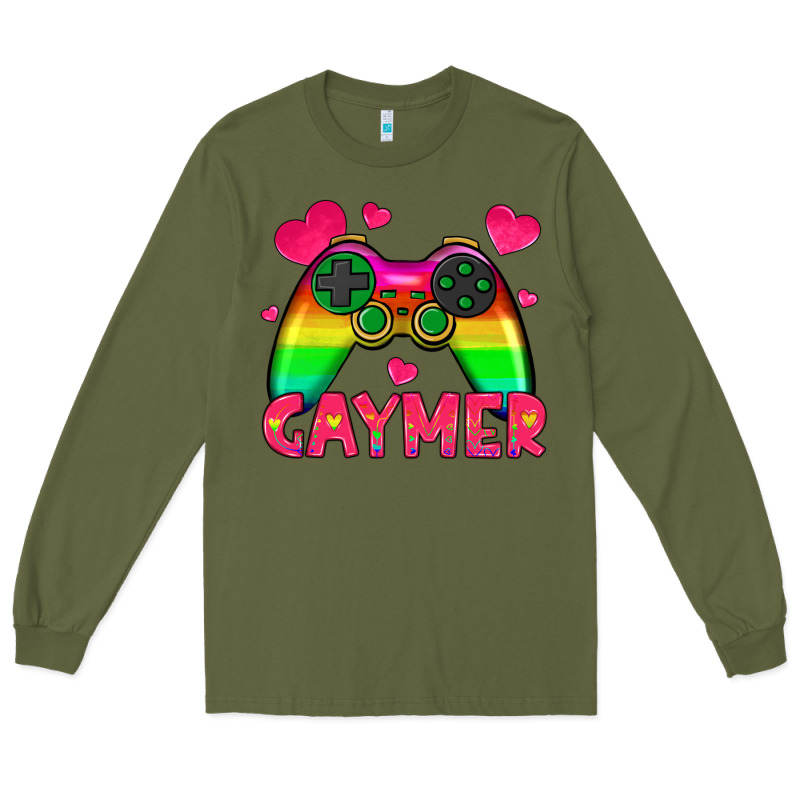 Gaymer Long Sleeve Tee by HRA Design Shop | Teevron
