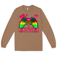 Toasted Coconut gaymer Long Sleeve Tee - HRA Design Shop