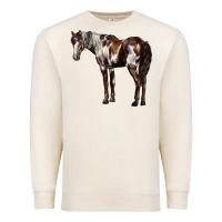 Sandshell Mustang Horse Premium Sweatshirt - LillyAllenDesigns