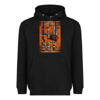 Black Western On The Hunt Deer Heavyweight Hoodie - LillyAllenDesigns