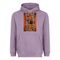 Lavender Western On The Hunt Deer Heavyweight Hoodie - LillyAllenDesigns