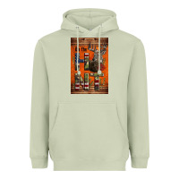 Matcha Western On The Hunt Deer Heavyweight Hoodie - LillyAllenDesigns