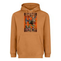 Meerkat Western On The Hunt Deer Heavyweight Hoodie - LillyAllenDesigns