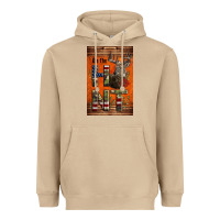 Mushroom Western On The Hunt Deer Heavyweight Hoodie - LillyAllenDesigns