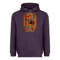 Plum Western On The Hunt Deer Heavyweight Hoodie - LillyAllenDesigns