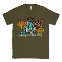 Army Green happy easter egg western Classic Tee - RacoonDesign