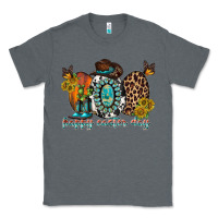 Charcoal Heather happy easter egg western Classic Tee - RacoonDesign