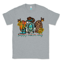 Heather Grey happy easter egg western Classic Tee - RacoonDesign