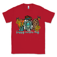 Red happy easter egg western Classic Tee - RacoonDesign
