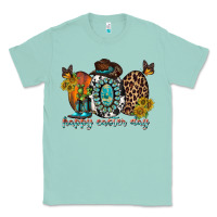 Seafoam happy easter egg western Classic Tee - RacoonDesign