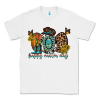 White happy easter egg western Classic Tee - RacoonDesign