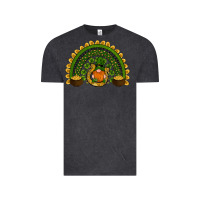 Vintage Black st patricks day rainbow Vintage Tee - RanaPortraitStore