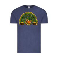 Vintage Denim st patricks day rainbow Vintage Tee - RanaPortraitStore