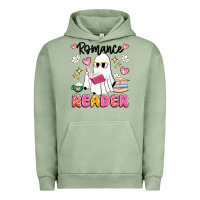 Pigment Oil Green romance reader Urban Hoodie - Artiststas