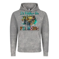 Cloud Rock i'd rather be fishing Vintage Hoodie - RanaPortraitStore