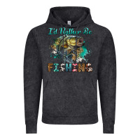I'd Rather Be Fishing Vintage Hoodie | Teevron