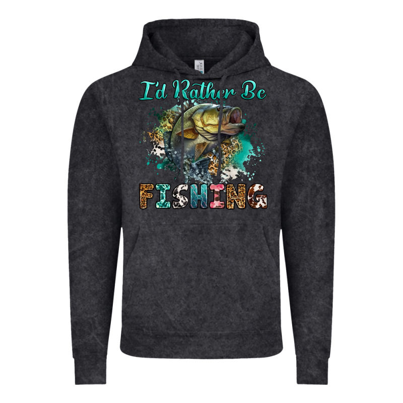 I'd Rather Be Fishing Vintage Hoodie by RanaPortraitStore | Teevron