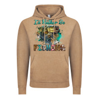 Vintage Coffee i'd rather be fishing Vintage Hoodie - RanaPortraitStore