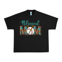 Black western blessed mom with baseball Urban Heavy Tee - texasbilliewilder
