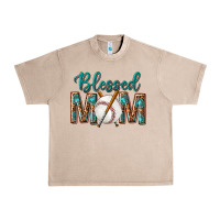 French Oak western blessed mom with baseball Urban Heavy Tee - texasbilliewilder