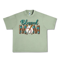 Oil Green western blessed mom with baseball Urban Heavy Tee - texasbilliewilder