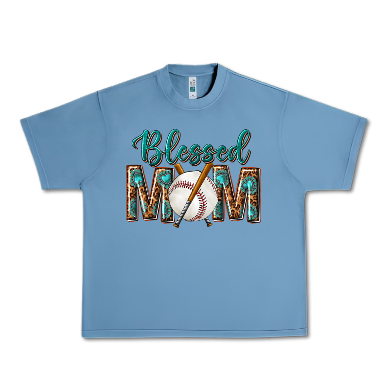 Western Blessed Mom With Baseball Urban Heavy Tee by texasbilliewilder | Teevron