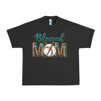 Pigment Black western blessed mom with baseball Urban Heavy Tee - texasbilliewilder