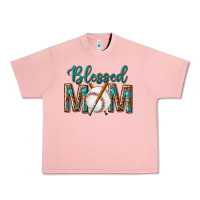 Salmon western blessed mom with baseball Urban Heavy Tee - texasbilliewilder