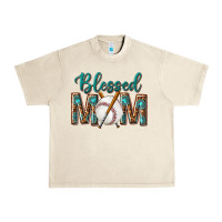 Sandshell western blessed mom with baseball Urban Heavy Tee - texasbilliewilder