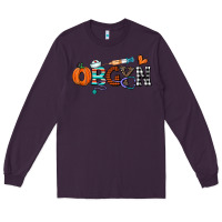 Plum obgyn Long Sleeve Tee - CowhideDigitalArt