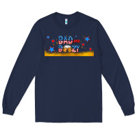 Navy bad and boozy Long Sleeve Tee - AdoDesignShop