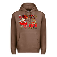 Chestnut nurses sleigh all day Premium Hoodie - MaliasSmallBusiness