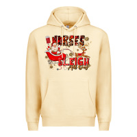 Pina Colada nurses sleigh all day Premium Hoodie - MaliasSmallBusiness