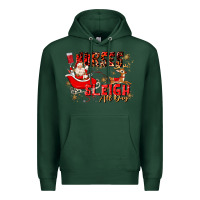 Sports Green nurses sleigh all day Premium Hoodie - MaliasSmallBusiness