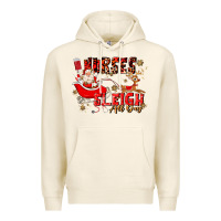 Tofu nurses sleigh all day Premium Hoodie - MaliasSmallBusiness