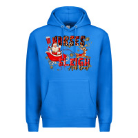True Royal nurses sleigh all day Premium Hoodie - MaliasSmallBusiness